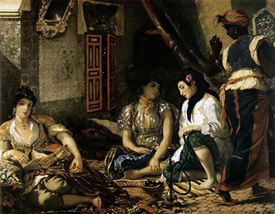 Women of Algiers Eugene Delacroix